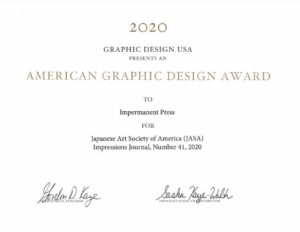 Impressions 2020 Award